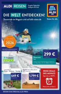 Aldi Nord Prospekt Cover ab 01.09.2026