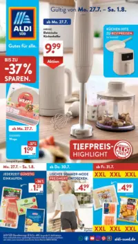 Aldi Süd Prospekt Cover
