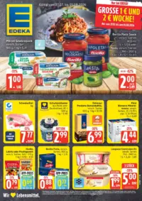 Titelseite des Edeka Nord Prospekts ab 27.07.2026