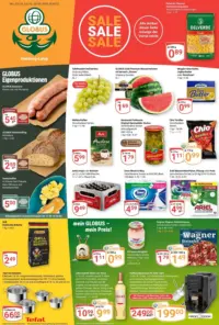 GLOBUS Prospekt Cover ab 03.08.2026