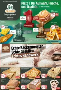 Titelseite des GLOBUS Prospekts ab 21.09.2026