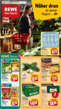 REWE Prospekt Cover ab 27.07.2026
