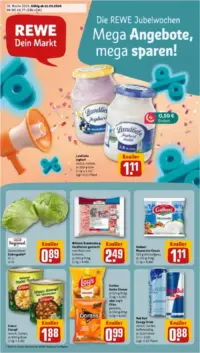 Titelseite des REWE Prospekts ab 21.09.2026