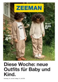 Titelseite des ZEEMAN Prospekts ab 25.07.2026